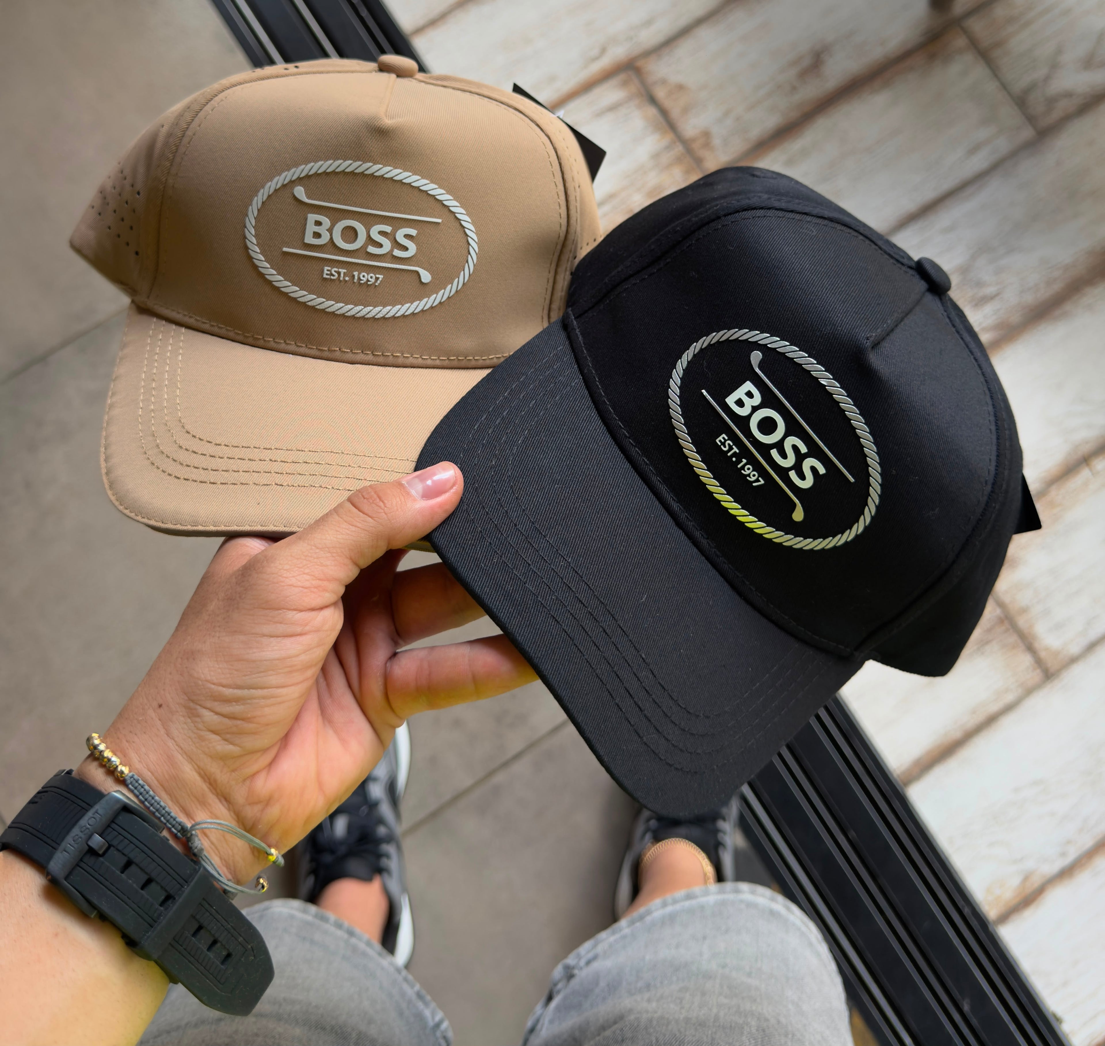 SET X2 BOSS BLACK AND COFFE