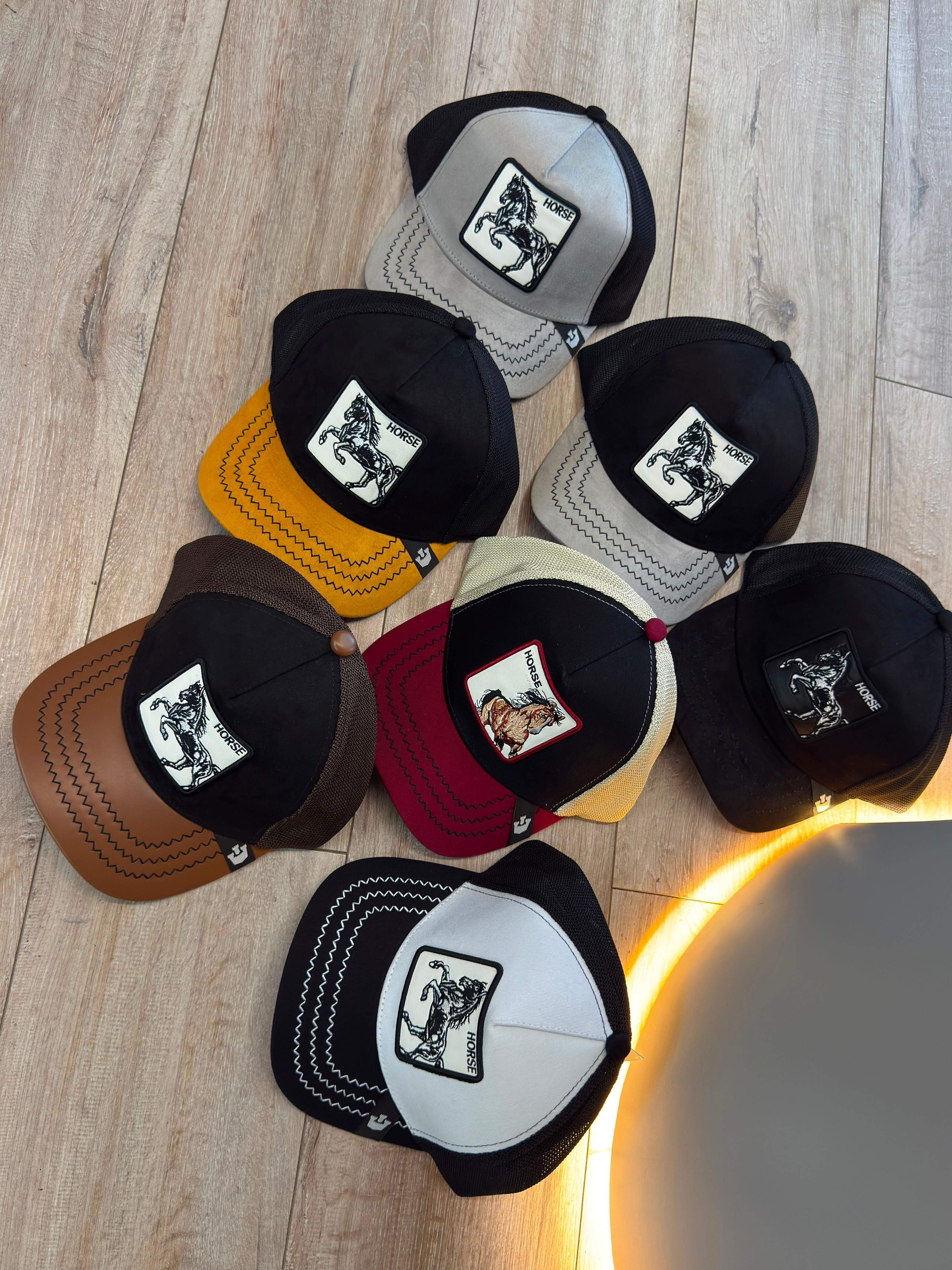 COMBO X7 GOORIN BROS HORSE BLACK
