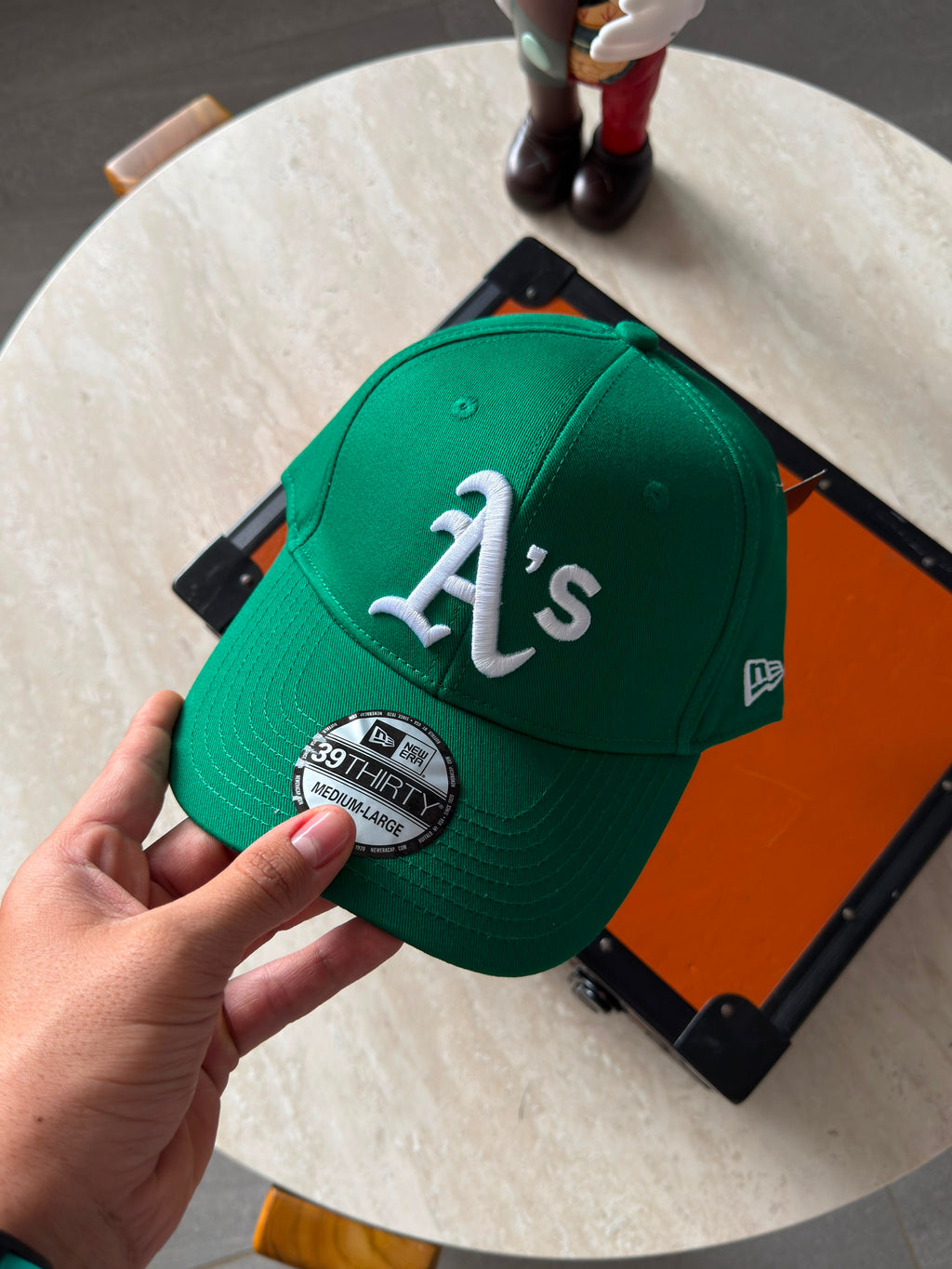 NEW ERA-VERDE A´s BLANCO