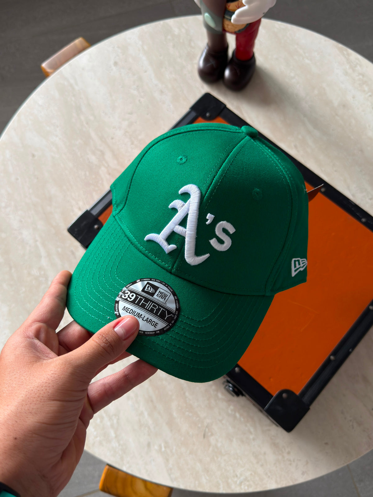 NEW ERA-VERDE A´s BLANCO