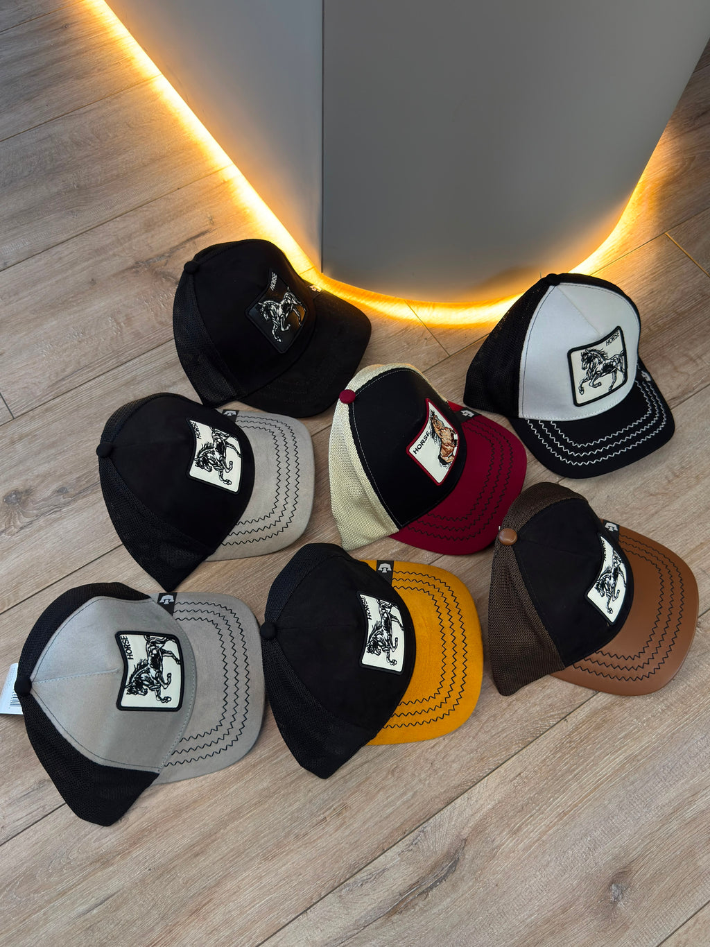 COMBO X7 GOORIN BROS HORSE BLACK