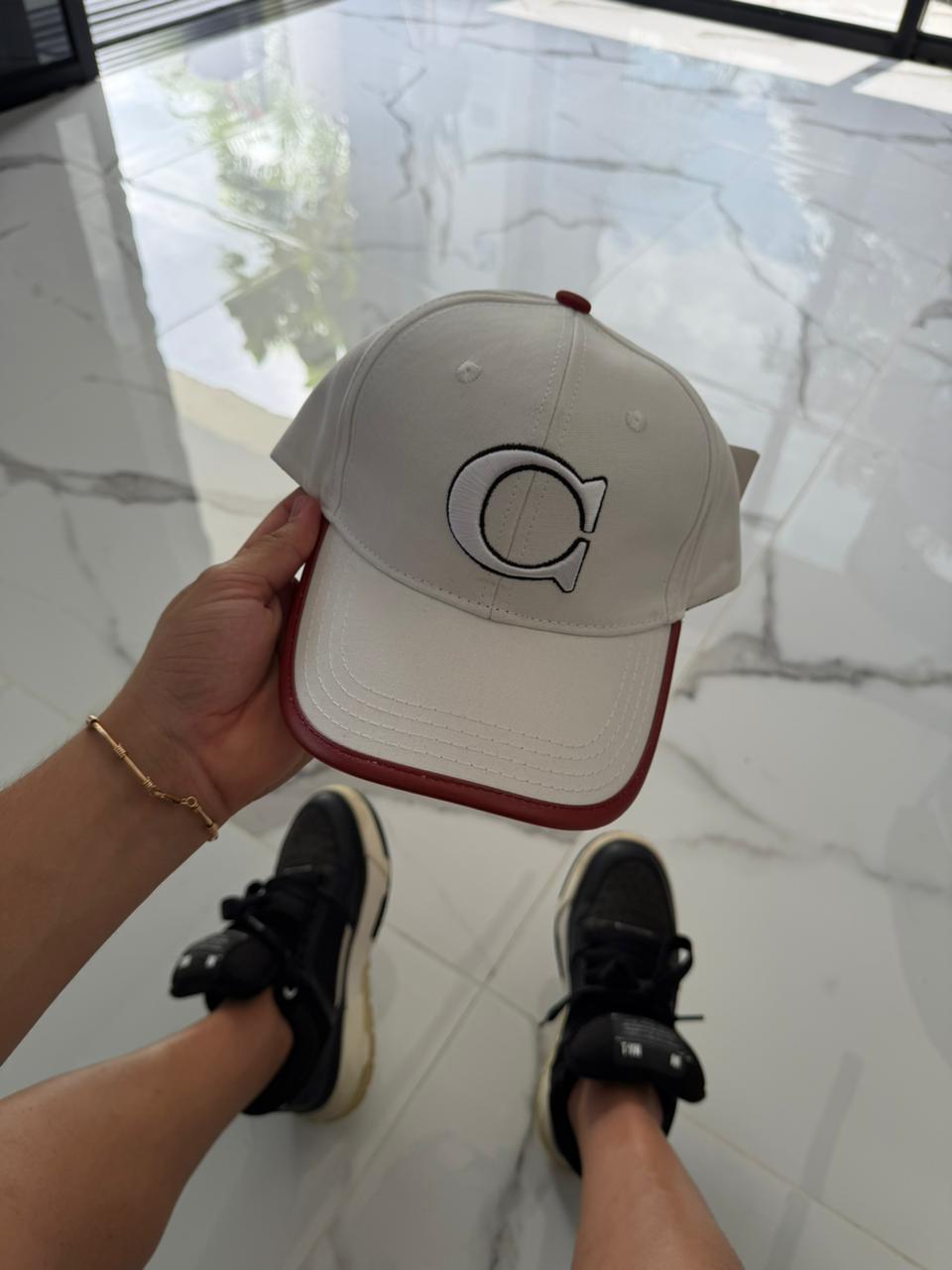 Gorra Coach - Blanca