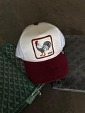 Gorra Cock - Vino tinto