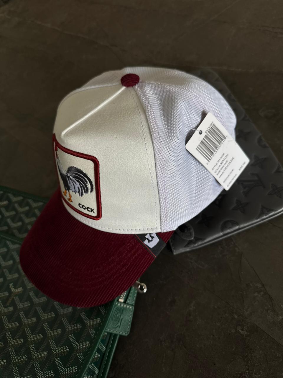 Gorra Cock - Vino tinto