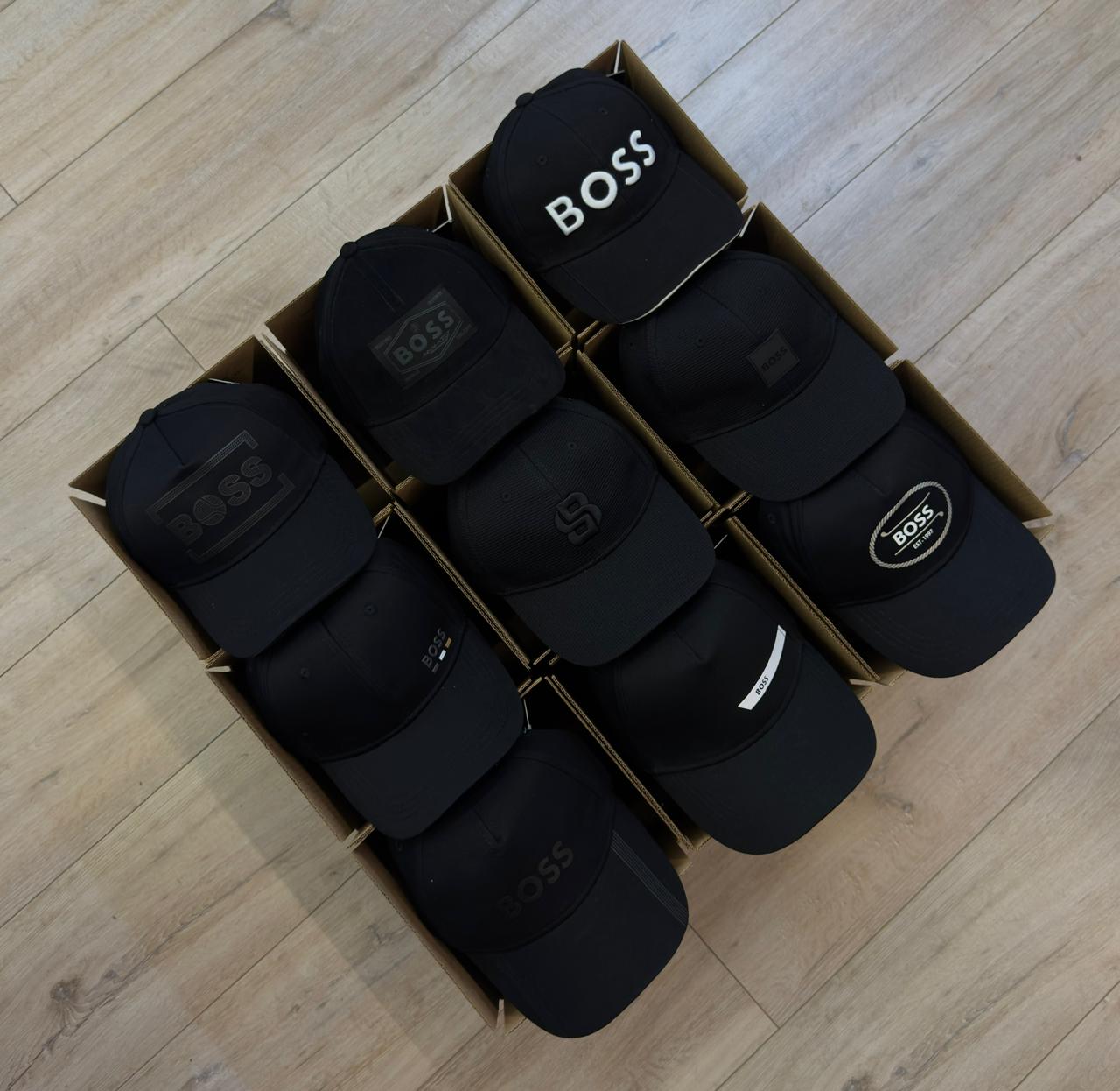 Combo X 9 Hugo Boss  El jefe black  plus