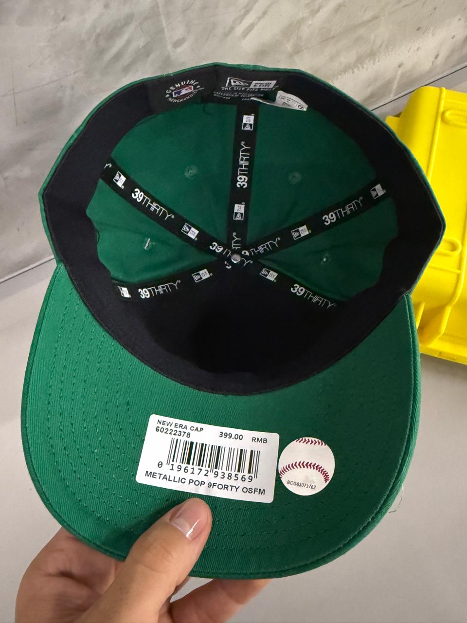 NEW ERA-VERDE A´s BLANCO