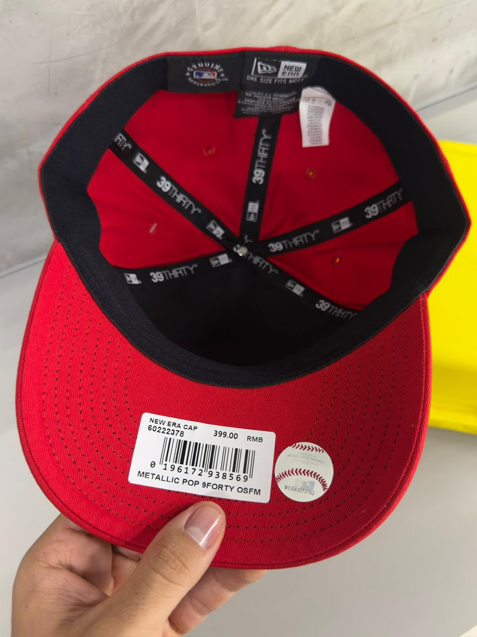 NEW ERA-ROJA SOX BLANCO