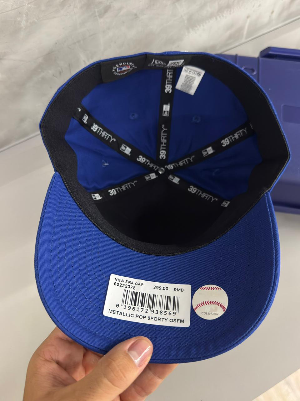 NEW ERA-AZUL NY BLANCO