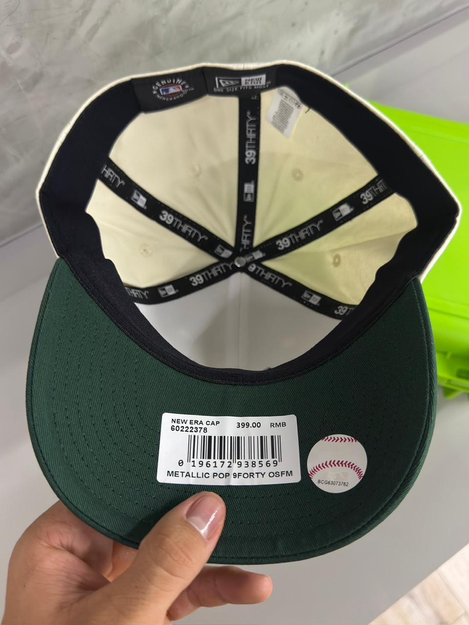 NEW ERA-BLANCA NY VERDE