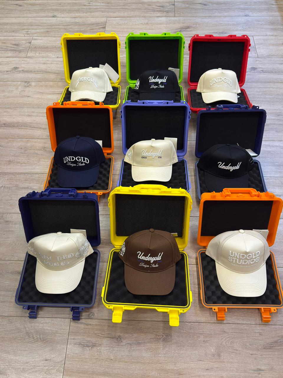 Combo Under Gold Crow Cap X9