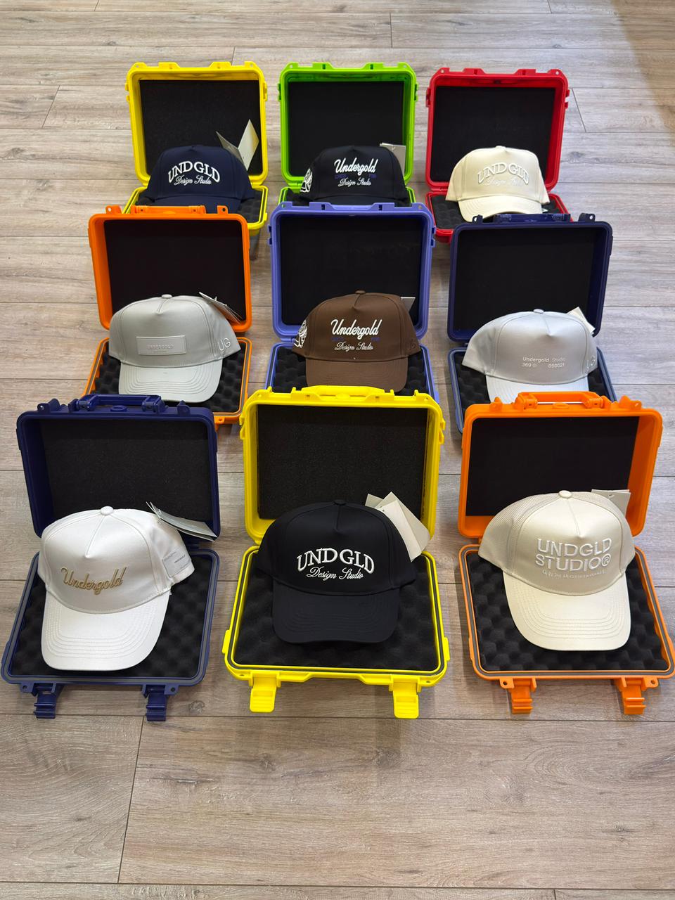 Combo Under Gold Dad Cap X9