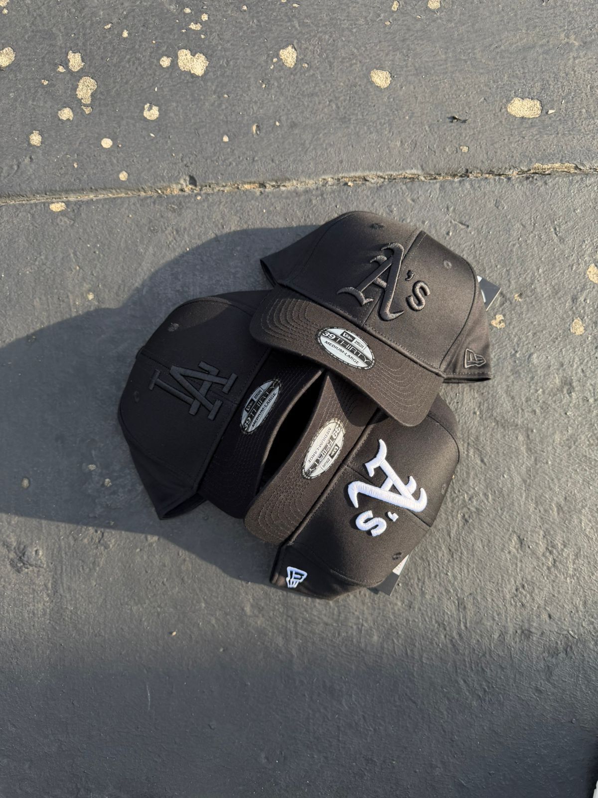 Pack X3 Oakland A’s Black Dinasty