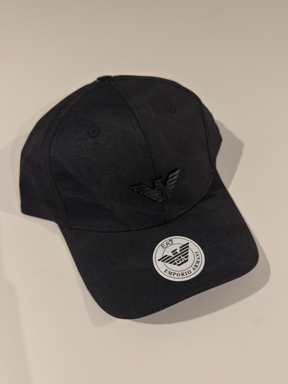 EMPORIO ARMANI NEGRA LOGO NEGRO