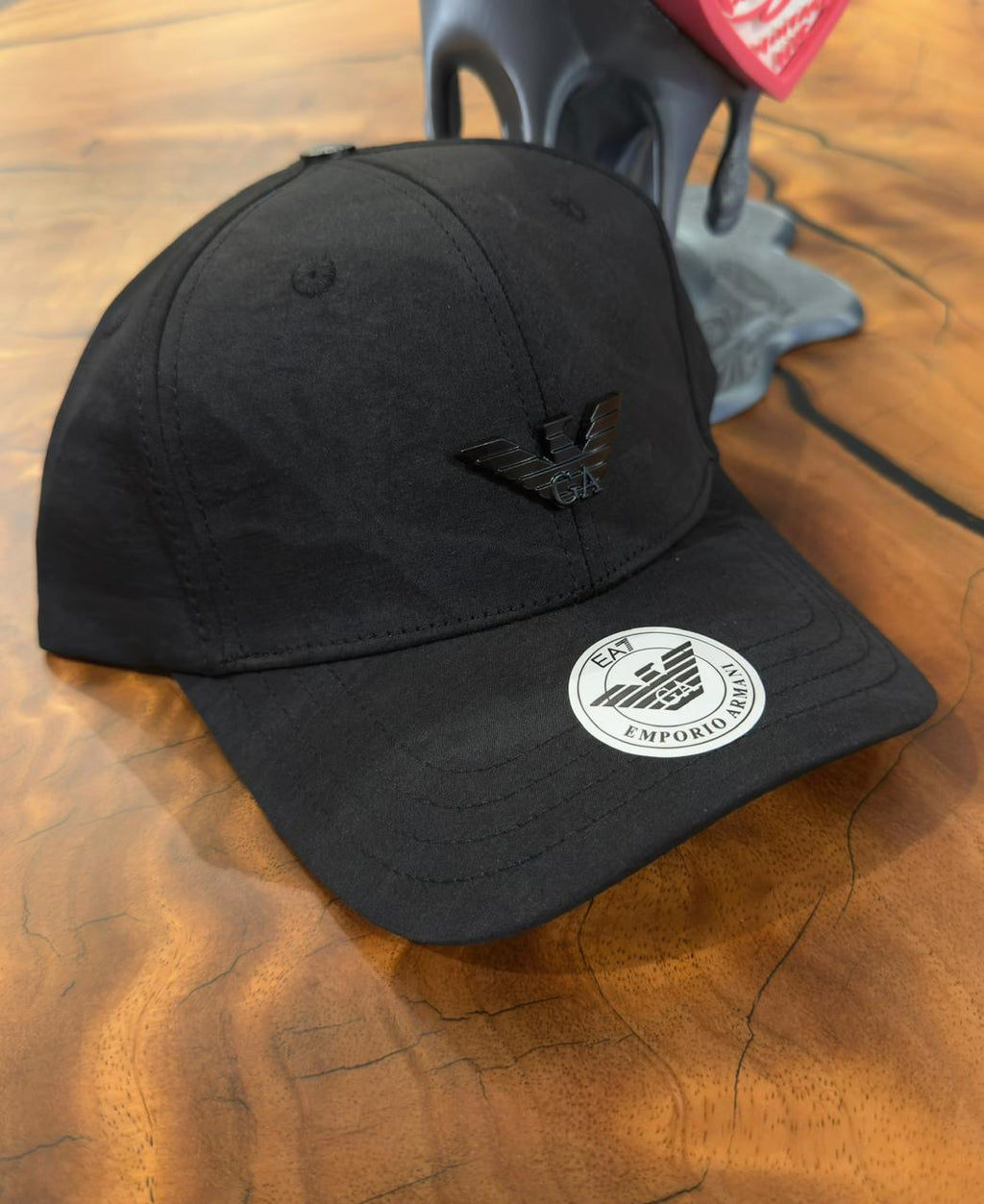 EMPORIO ARMANI NEGRA LOGO NEGRO