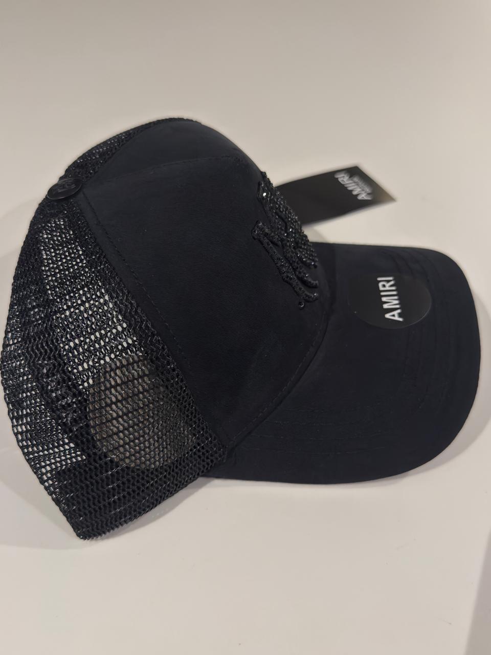 AMIRI NEGRA - MA LOGO CRYSTAL