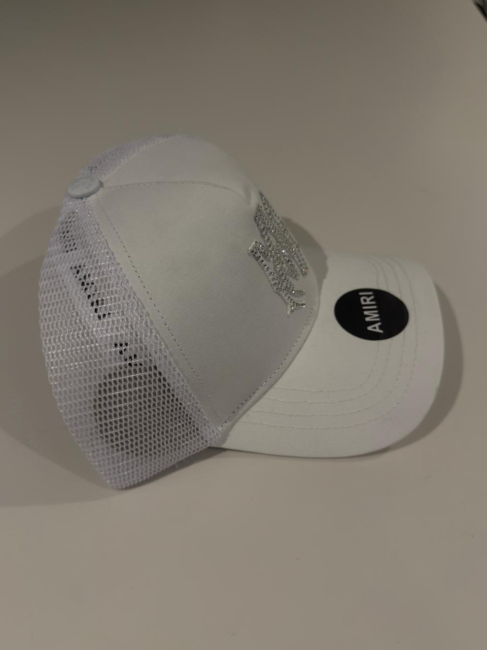 AMIRI BLANCA - MA LOGO CRYSTAL