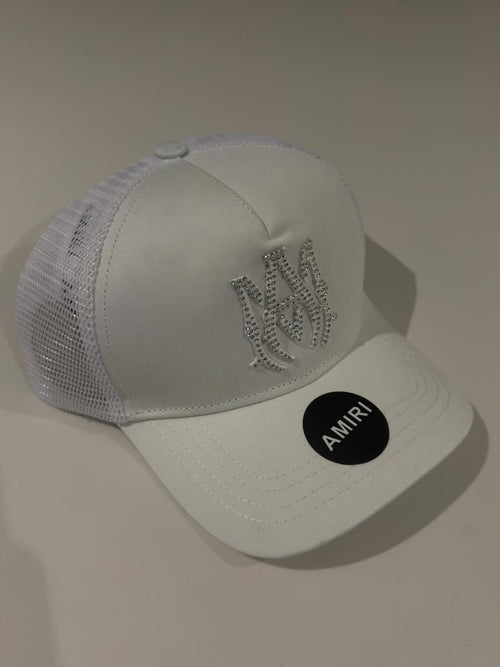 AMIRI BLANCA - MA LOGO CRYSTAL