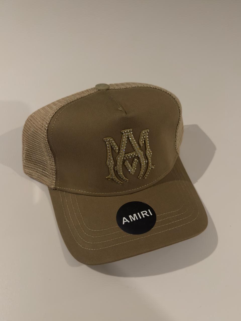 AMIRI VERDE MILITAR - MA LOGO CRYSTAL