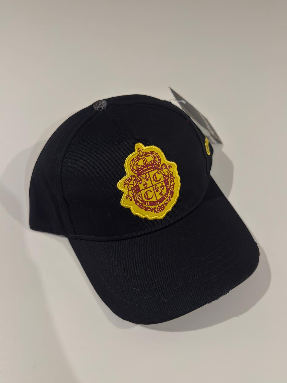 CLEMONT NEGRA LOGO BORDADO AMARILLO