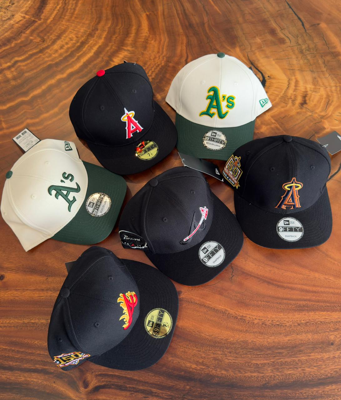 COMBO NEW ERA MAJOR LEAGUE X6