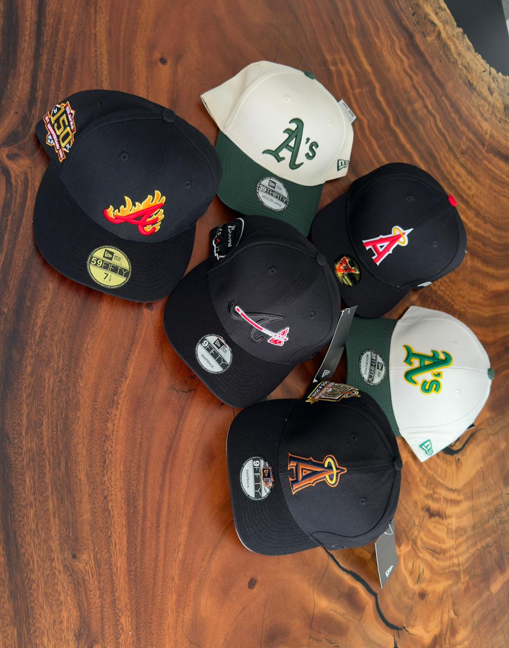 COMBO NEW ERA MAJOR LEAGUE X6