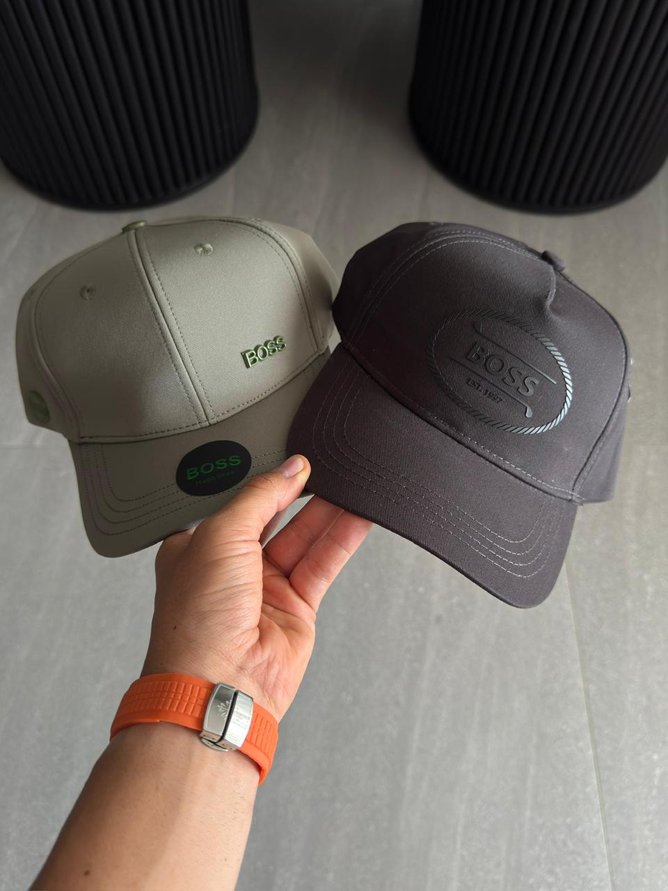 SET X2 HUGO BOSS HUMO OLIVA