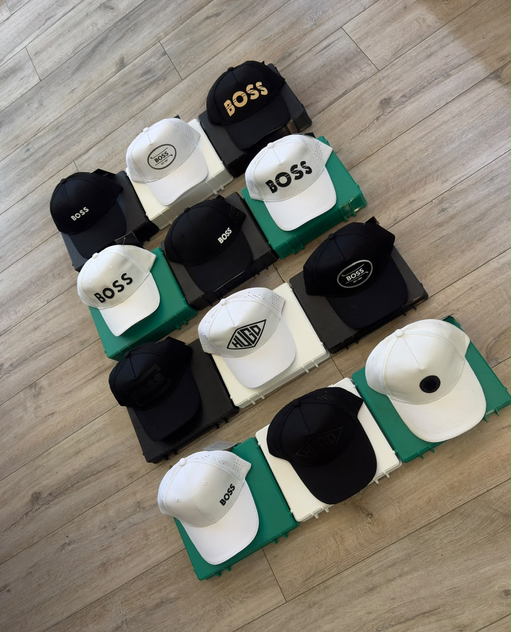 COMBO X12 HUGO BOSS BLANCO & NEGRO PREMIUM