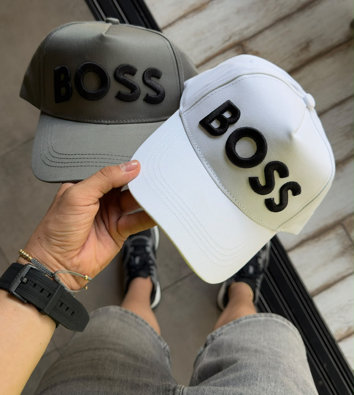 SET X2 BOSS NEGRA-GRIS