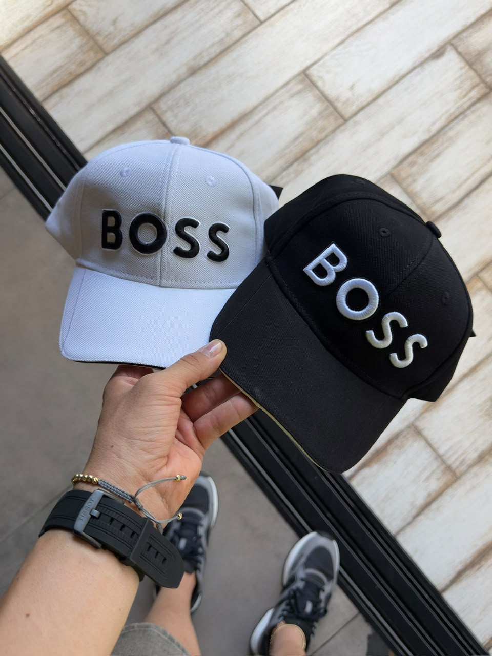 SET X2 BOSS PREMIUM BLANCA-NEGRA