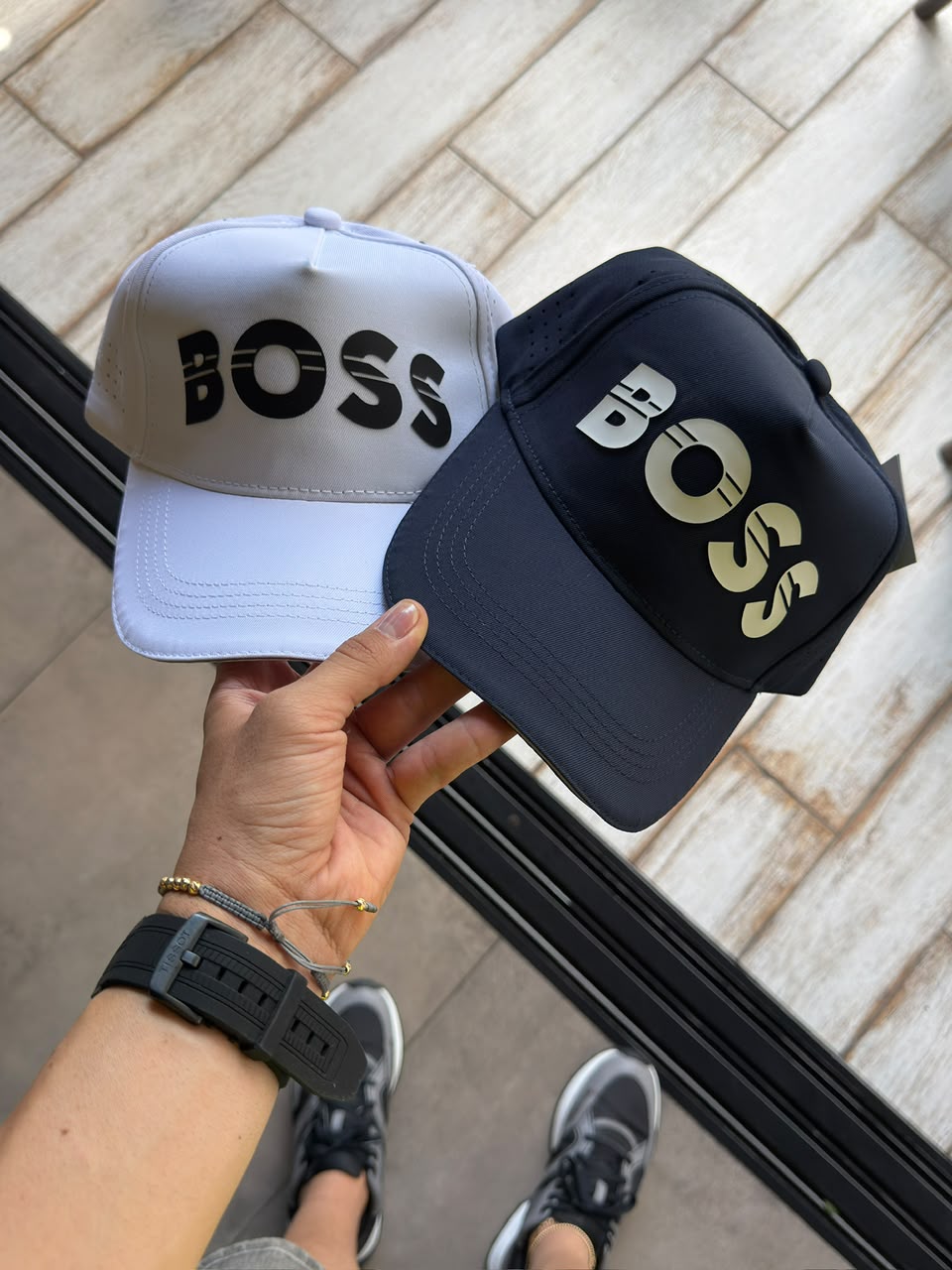 SET X2 BOSS BLANCA-AZUL
