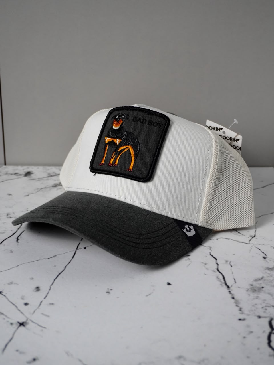 GOORIN BROS BAD BOY BLANCO - GRIS