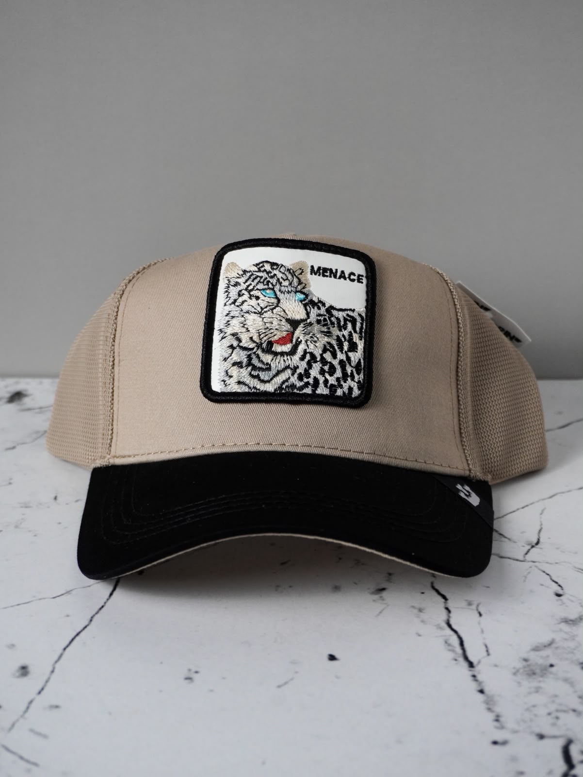 GOORIN BROS MENACE BEIGE-NEGRO