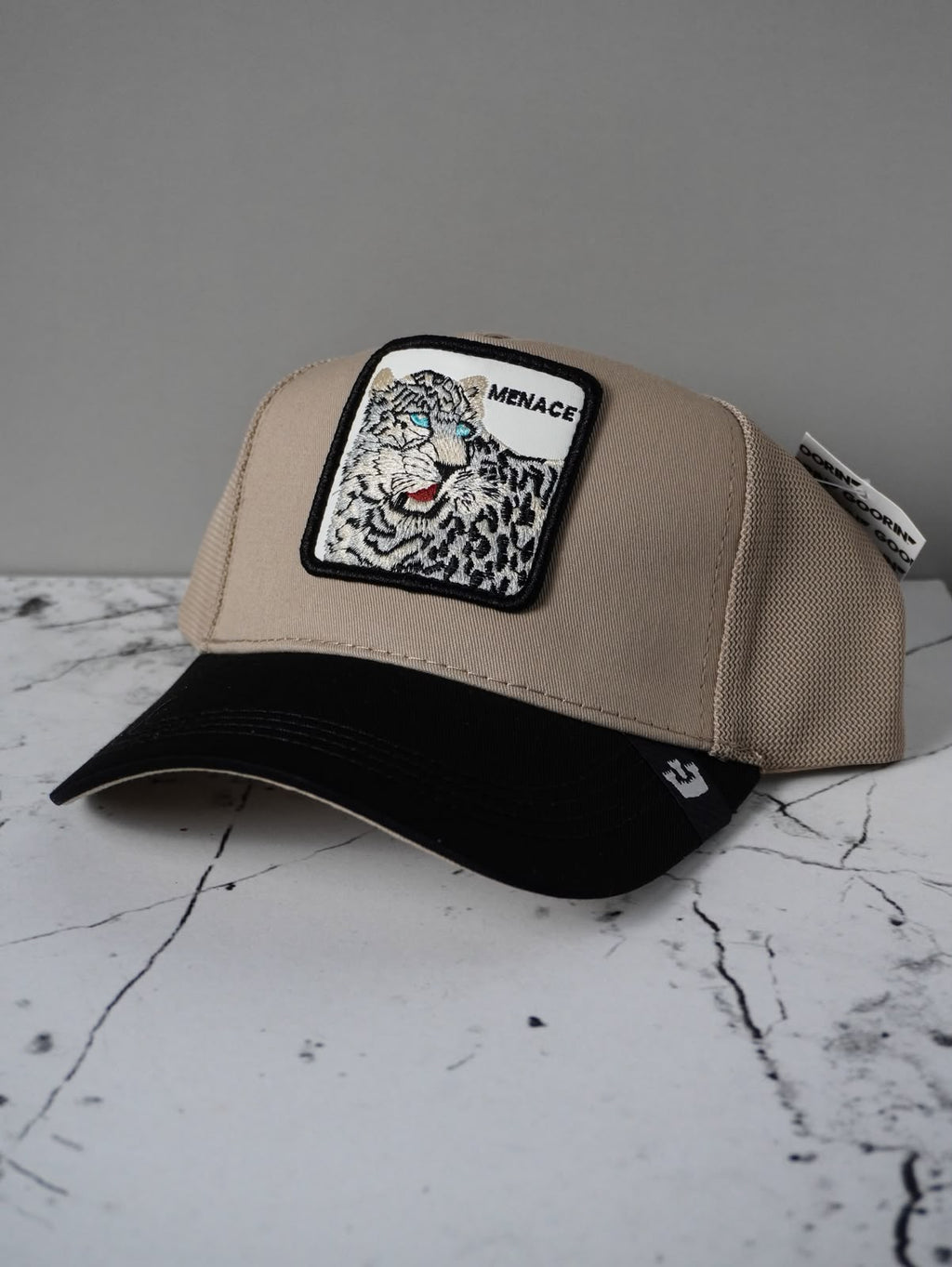 GOORIN BROS MENACE BEIGE-NEGRO