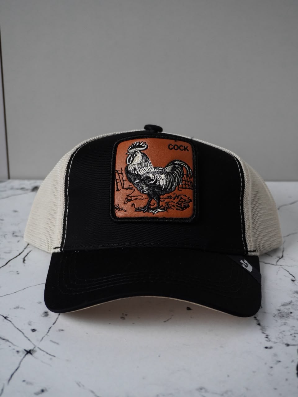 GOORIN BROS COCK NEGRO-CAFÉ