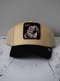 GOORIN BROS SLICK BEIGE-NEGRA
