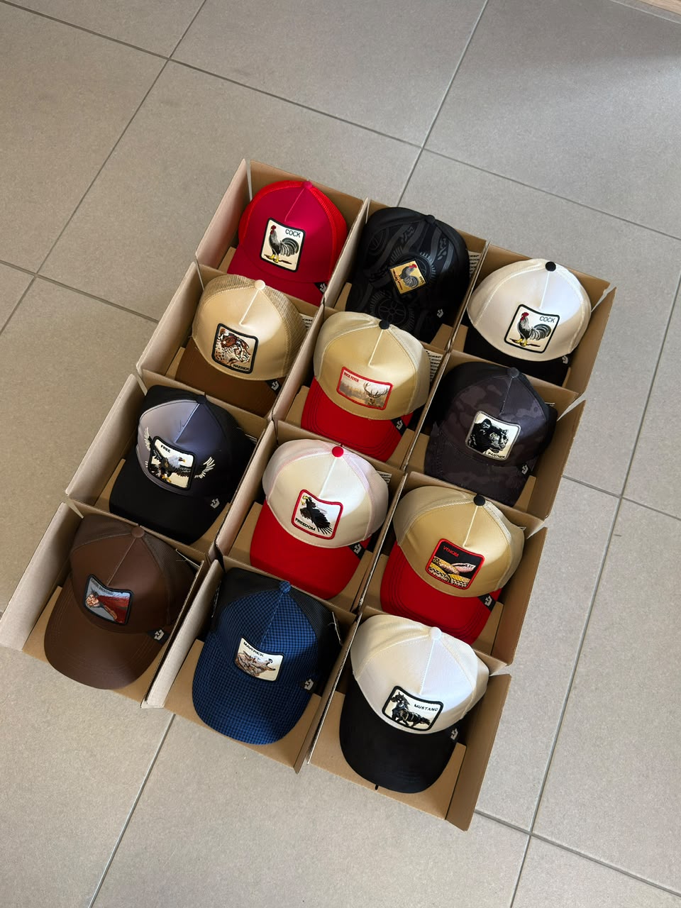 COMBO X12 GOORIN BROS COLLECTION