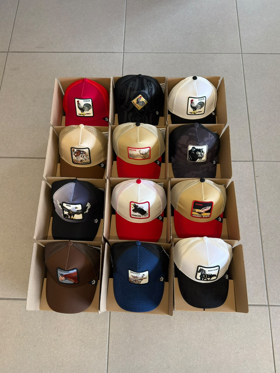 COMBO X12 GOORIN BROS COLLECTION