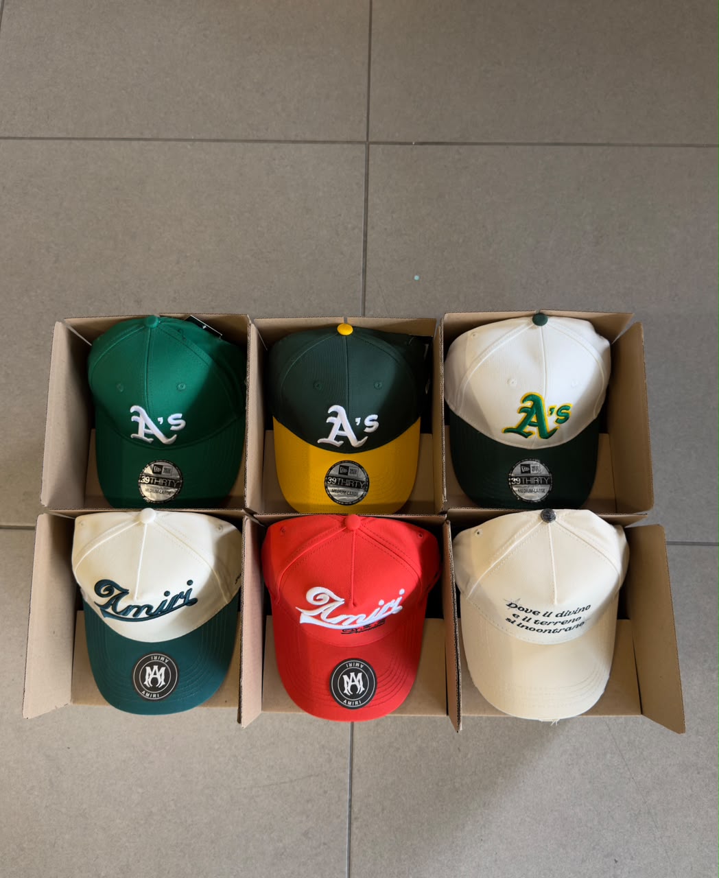 COMBO X6 AMIRI & NEW ERA A'S - EDICION HALLOWEN