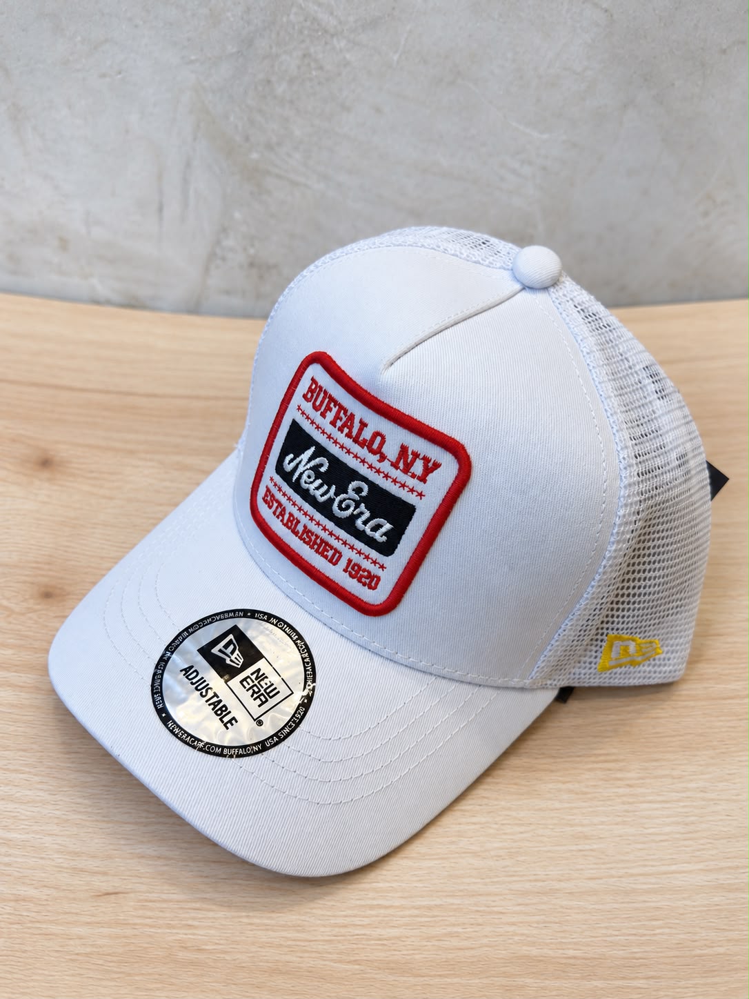 NEW ERA BUFFALO WHITE
